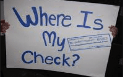 When The Check Does Not Arrive