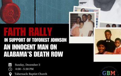 Toforest Johnson Faith Rally